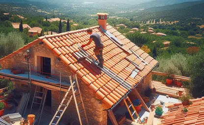 Rénovation de toiture par un artisan qualifié dans le Vaucluse